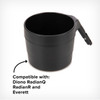 Diono XL Cup Holders for Radian and Everett NXT (Pack of 2) [Black]
