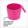 Diono XL Cup Holders for Radian and Everett NXT (Pack of 2) [Purple Plum]