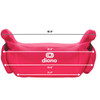 Solana® - 2 Pack of Belt Positioning Booster Car Seats [Pink Cotton Candy]
