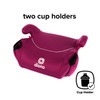 2 x cupholders [Black/Pink]