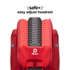 12 position easy adjust headrest [Red Cherry]