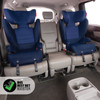 Monterey® 2XT LATCH 2-across booster seat [Blue]