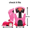 Check it fits [Pink Cotton Candy]