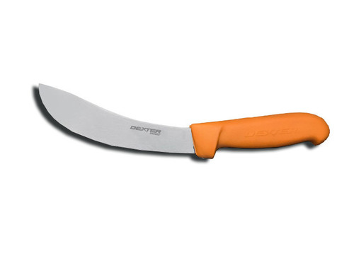 Dexter Russell Prodex 6" Skinning Knife Orange Handle 27073O PDM12-6O