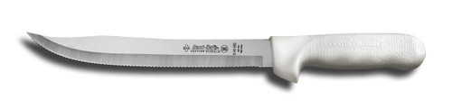 S142-9 Dexter Sani-Safe 9 inch scalloped utility slicer