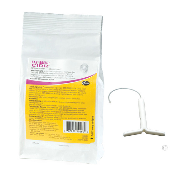 6- CIDR Implants Goat/Sheep