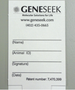 5- Hair Cards for Genetic Testing