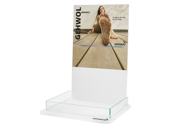 Acrylic Display With Backcard