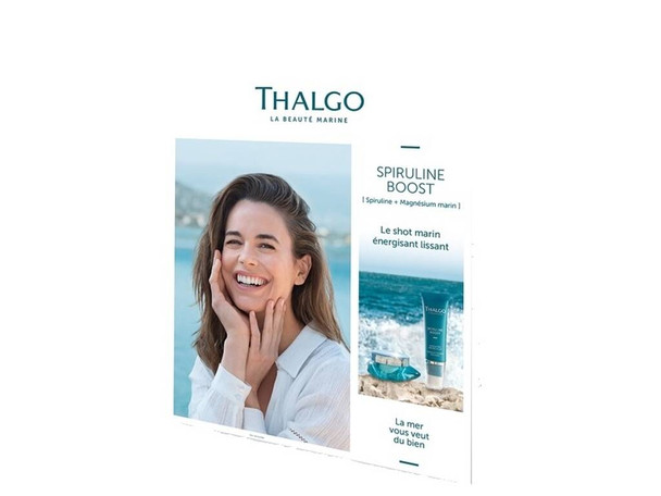 Window poster Spiruline Boost - EN - 83.30 x 100.48 cm