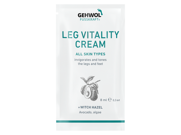 FUSSKRAFT Leg Vitality Cream - Sample - English - 100Pack - 5ml