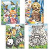 Friendly Animals Set of 4 Pencil by Number 91337