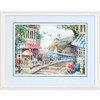 Café by the Sea Counted Cross Stitch 35157