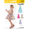 New Look N6570 | New Look Sewing Pattern Girls' Dress in Two Lengths