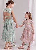 Simplicity S9799 | Children's and Girls' Dresses