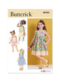 Butterick Children's Dresses, Tops, Shorts and Pants | Front of Envelope