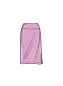 Simplicity S9789 (PDF) | Misses Knit Tops, Pants and Skirt