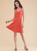 Simplicity S9794 (PDF) | Misses' Knit Short Halter Dress and Halter Top