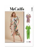 McCall's M8413 (PDF) | Misses' Caftan In Two Lengths | Front of Envelope