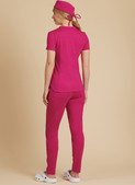 McCall's M8421 | Misses' Knit Scrub Tops, Pants, Jogger and Cap