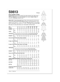 Simplicity S9813 | Misses' and Women's Costumes | Back of Envelope