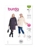 Burda Style BUR5866 | Burda Style Pattern 5866 Misses' Dress & Top | Front of Envelope