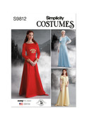 Simplicity S9812 | Misses' Costumes | Front of Envelope