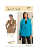 Butterick B6960 | Misses' Jackets | Front of Envelope