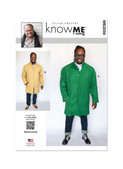 Know Me ME2059 | Men's Coat by Julian Creates | Front of Envelope