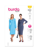 Burda Style BUR5861 | Burda Style Pattern 5861 Misses' Dress | Front of Envelope