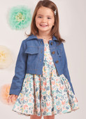 Simplicity S9899 | Toddlers' Jacket and Dresses