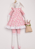 Simplicity S9905 | Slender Plush Bunny and Clothes By Elaine Heigl Designs