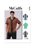 McCall's M8459 | Men's Shirt | Front of Envelope