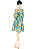 McCall's M8466 | Misses' Slip Dress and Sheer Overdress