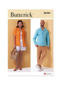Butterick B6984 | Unisex  Shirts, Shorts and Pants | Front of Envelope
