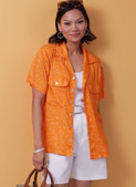 Butterick B6984 | Unisex  Shirts, Shorts and Pants