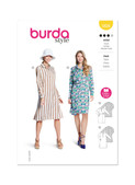 Burda Style BUR5826 | Burda Style Pattern 5826 Misses' Dress | Front of Envelope