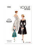 Vogue Patterns V2003 | Misses' Dress and Petticoat | Front of Envelope