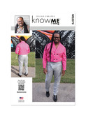 Know Me ME2079 | Men's Shirt and Pants  by Julian Creates | Front of Envelope