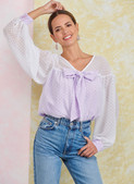 Simplicity S9921 | Misses' Top with Sleeve Variations