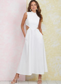 Simplicity S9920 | Misses' Dress with Neckline and Length Variations