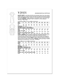 Vogue Patterns V2024 | Vogue Patterns Misses' Dress by Rachel Comey | Back of Envelope