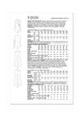 Vogue Patterns V2036 | Vogue Patterns Misses' Vest and Pants | Back of Envelope