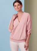 Butterick B6996 | Simplicity Sewing Pattern Misses' Knit Tops by Palmer/Pletsch