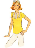 Simplicity S9965 | Simplicity Sewing Pattern 1970s Misses' Knit Tops