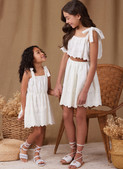 Simplicity S9963 | Simplicity Sewing Pattern Children's and Girls Tops, Skirts, and Dresses