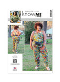 Know Me ME2083 | Misses' and Women's Overalls and Belt Bag by Aaronica B. Cole | Front of Envelope