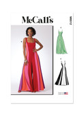 McCall's M8512 | McCall's Sewing Pattern Misses' Knit Jumpsuits and Dress | Front of Envelope