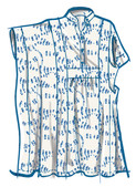 McCall's M8516 | McCall's Sewing Pattern Misses' Caftan in Two Lengths