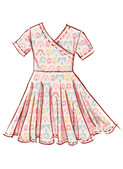 McCall's M8520 | McCall's Sewing Pattern Children's and Girls' Knit Dresses