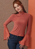 Simplicity S3003 | Simplicity Sewing Pattern Misses' Knit Tops